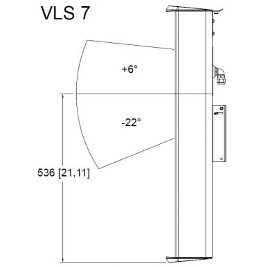 Звуковая колонна Tannoy VLS 7 EN54